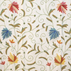 Flowers of Jamul Crewel Curtain