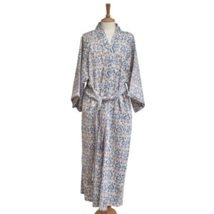 Blue Peepal Kimono