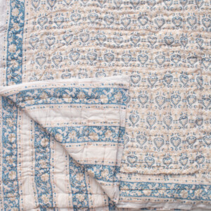 Blue Peepal Quilt