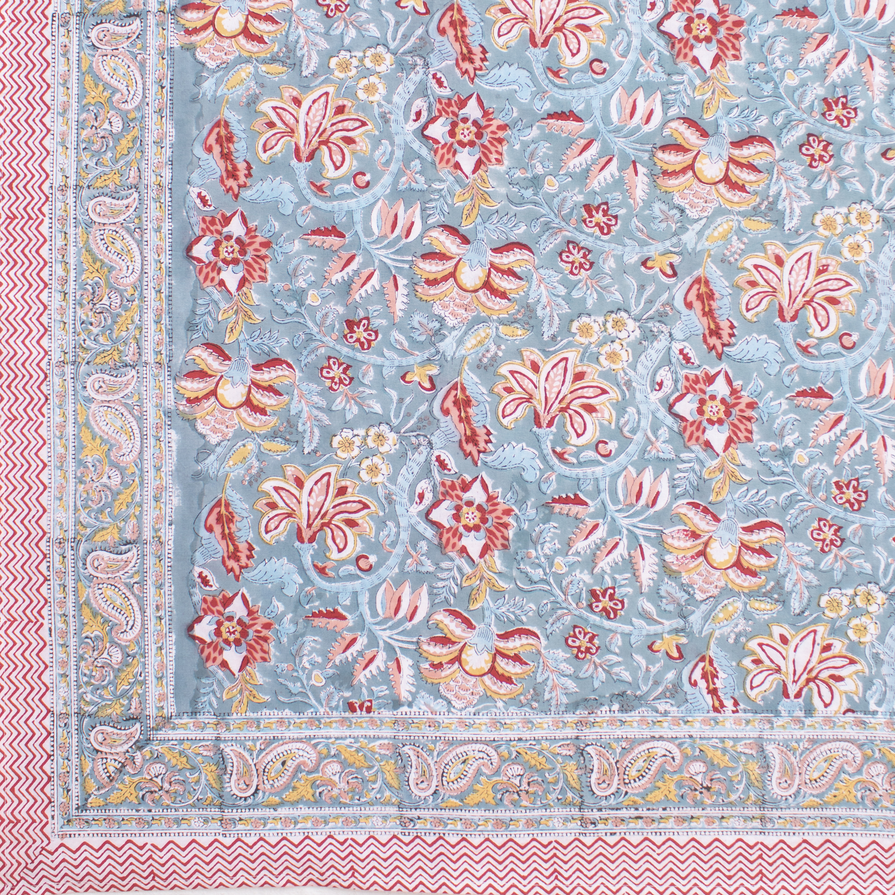 Blue Orchid Bedcover