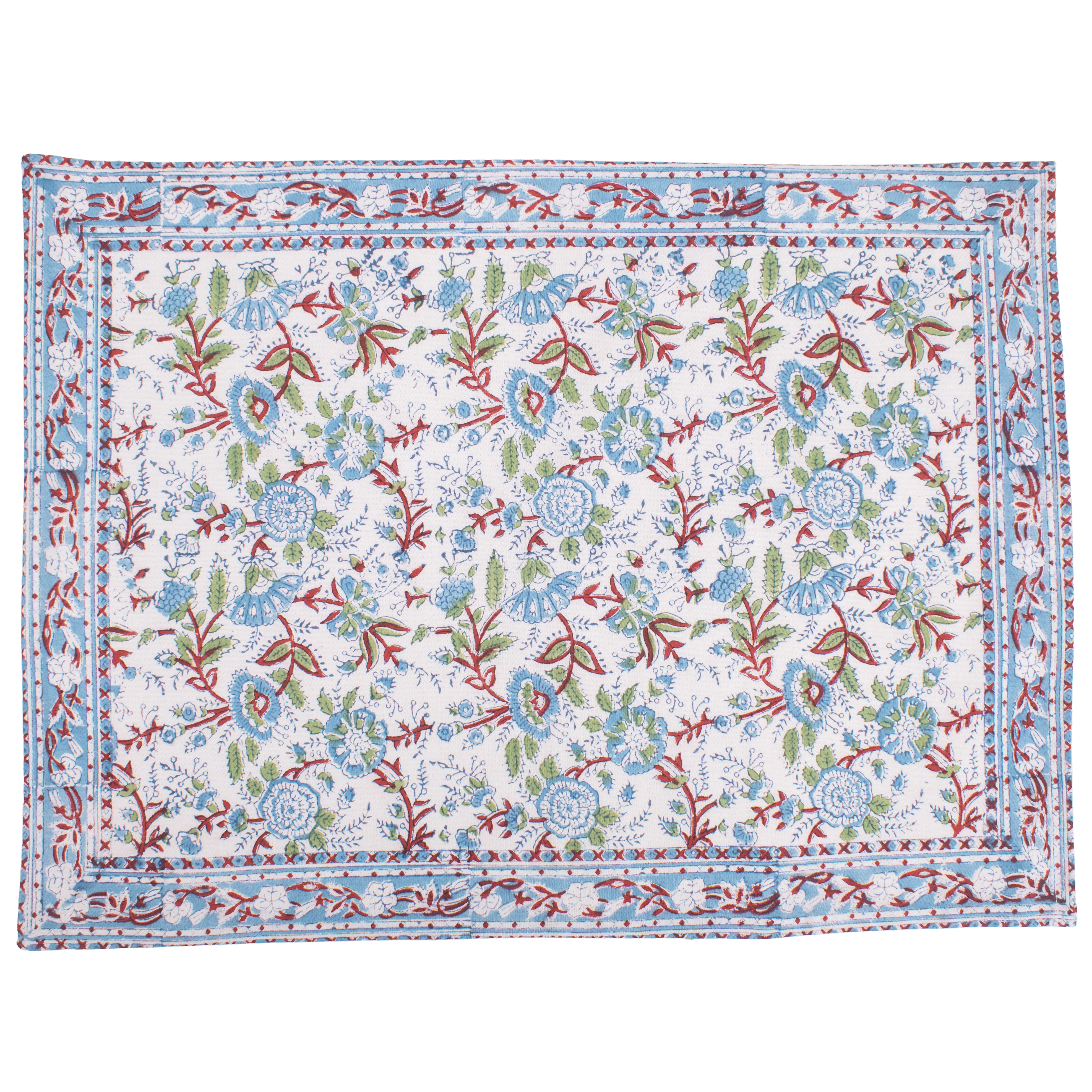 Kangra Blue Pillowcase