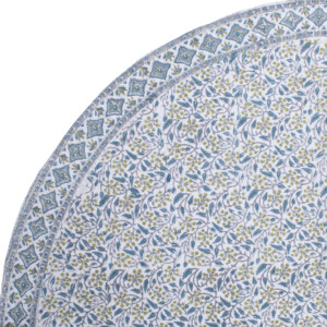 Trailing Mimosa Round Tablecloth